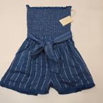 Tularosa  Laylah Romper in Indigo XS Photo 2