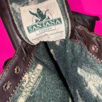 Santana Canada Brown Leather Wool Lined Lace Photo 7