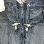 Funky 80’s 🎿 Vintage Tyrolia black puffy ski jacket belted pockets snow winter Size 10 Photo 9