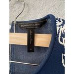 BCBGMAXAZRIA  Ellena‎ body con Dress Denim combo M Photo 2