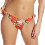 Dolce Vita NWT Tropical Print Reversible Bikini in Cherry Size Medium Photo 12