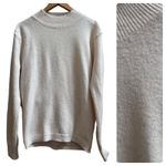 Raga  Ecru Neutral Open Back Pull Over Knit Sweater Size Large Photo 9