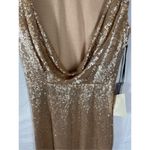 Lulus Lulu’s Shine Time Sequin Mini Dress Sleeveless Lined Side Zip Rose Gold S NWT Photo 10