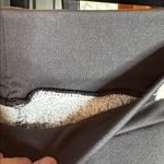 Black Cat Logo Fleece Lined Gray Leggings Super Warm Cozy Winter Pants Sz Small Photo 5