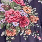 Together Long sleeve Floral Sequin Velvet Top Size XXL Purple Photo 2