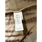 Karen Kane  Womens Tunic Top Size M Brown Blue Tie Dye Cold Shoulder Sleeve Photo 6
