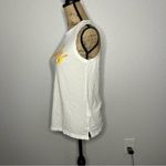 Mate the Label NWT Womens Spritz Retro White Organic Cotton Tank sz XS Bright Photo 48