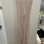 Beige Knit Top and Pants Set Tan Size XS Photo 5