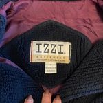 IZZI outerwear Women’s Coat. Size Medium. Navy Blue Photo 4