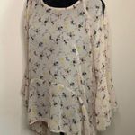 Buffalo Jeans by  Cold Shoulder Asymmetrical Top Size Large Photo 0