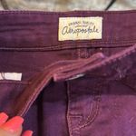 Aeropostale Blackberry Wine Cut-Off Shorts Photo 7