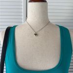 Calvin Klein Jeans Teal Athletic Tank Top (NWT) Green Size L Photo 1