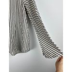 Madewell  Brighton Striped Popover Tunic Shirt with Flare Bell Sleeves - Size M Photo 2