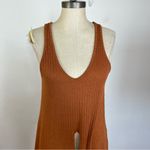 Free People  Beach Brown Ribbed Tunic Photo 2