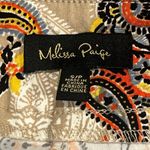 Melissa Paige Bohemian Paisley Mid Rise Stretch Pull On Pants Leggings Photo 6