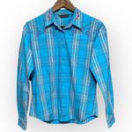 Wrangler Aura Rodeo Queen Barrel Racing Shirt Crystals Embroidered Small Blue Photo 2