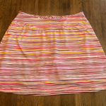 Title Nine  Yellow Maroon Pink Pattern Skort - Size S Photo 0