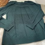 Jason Wu J  Green Cableknit Chunky Sweater Photo 6
