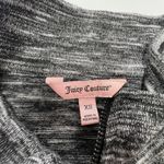 Juicy Couture  Jacket Womens XS Gray Full Zip Knit Sweater Pockets Stretch Casual Photo 4