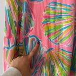 Lilly Pulitzer Pink Colorful Shell Cotton Sleeveless Mini Dress Preppy Small Photo 10