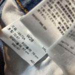 Levi's  Wedgie Jeans Womens 28 Blue High Rise Straight Leg Button Fly Denim Photo 11