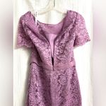 JJ's House lace dress in wisteria special occasion mother of the bride sz 10 NWT Photo 2