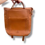 Cole Haan Grand Ambition Convertible Backpack New British Tan Leather Bag Work Photo 1