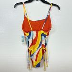 Roxy NWT $98 Palm Cruise Printed One Piece swimsuit S Photo 4