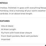 Talbots Chambray Newport perfect shorts. Photo 11