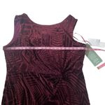 Scarlett NWT Berry Maroon Wine Glitter Sleeveless Sheath Dress Party Holiday New Photo 2