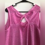 Terra & Sky Womens Tank Top Size OX 14W Longer Length Loose Fit Pink Tie Dye New Photo 5