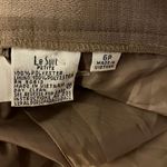 Le Suit ‎ 6p tan lined dress pants - 2641 Photo 2