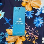 Cupshe 177 NWT  Elegant Sunny Flower Ruffled Lace-Back One Piece Swimsuit XL Photo 4