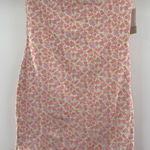 BP . Floral Print Tube Mini Dress Casual Bodycon Sleeveless Pink M Photo 0