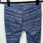 Pact Women's Organic Cotton Leggings Dark And Light Blue Compression Size Medium Photo 5