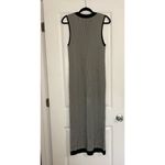 Rag and Bone Black And White Knit Rayon Maxi Dress Photo 1
