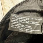 Liz Claiborne Vintage 90s Black Leather Shoulder Bag Minimalist Working Girl Photo 11