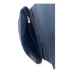 Vintage Crossbody Black Leather Bag Purse Floral Embossed Leather with Tassel Photo 5