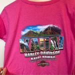 ✨ Harley Davidson Women’s Pink Kaui Hawaii Shirt Large Pink Photo 7