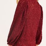 Free People  Red Sweet Talker Top Size XS B-2 Photo 2