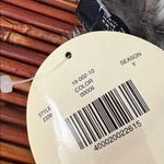 Valerie Stevens  Gray 100% Rabbit Fur Scarf Collar Wrap 26” NWT Photo 5