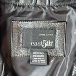 East 5th Elegant Women’s Black Genuine Leather Jacket Size Medium Photo 9