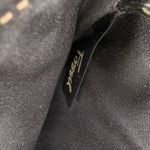 Fossil  Brown Black Monogram‎ Canvas Print Credit Card Holder Thin  CLEAN T Photo 3