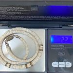 2 Natural Sea Shell Beads Boho Puka Shell Necklace Photo 8