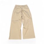 Massimo Dutti  BEIGE TAN WIDE LEG PANTS 4 Photo 2