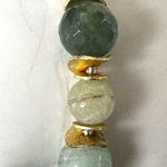 Anne Vaughan pearl aventurine gold filled bracelet Green Photo 3
