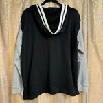 PINK - Victoria's Secret  86 Black Gold Silver Sequin Bling Glitter Sweater Large Photo 1