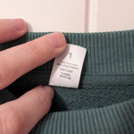 NWOTS Parade Cotton Logo Sweater Women's Large Green Photo 3