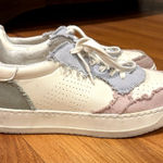 MIA  Race Sneaker Women's Size 11 Multicolored Frayed Detail Colorful Casual Chic Photo 0