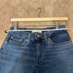 Levi's  Denim Mid-Length Shorts Stretch Dark Wash Women Size 27 Photo 6